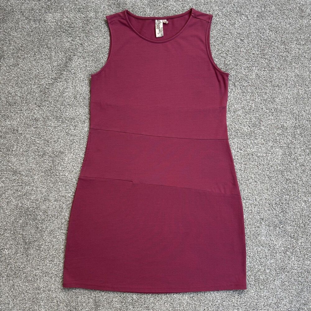Aventura Dress Womens Medium Pink Sleeveless Tank Bodycon Mini Organic Stretch